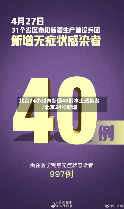 北京24小时内新增40例本土感染者/北京24号新增