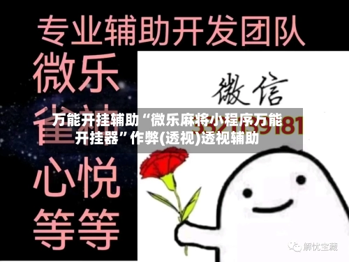 万能开挂辅助“微乐麻将小程序万能开挂器”作弊(透视)透视辅助-第2张图片