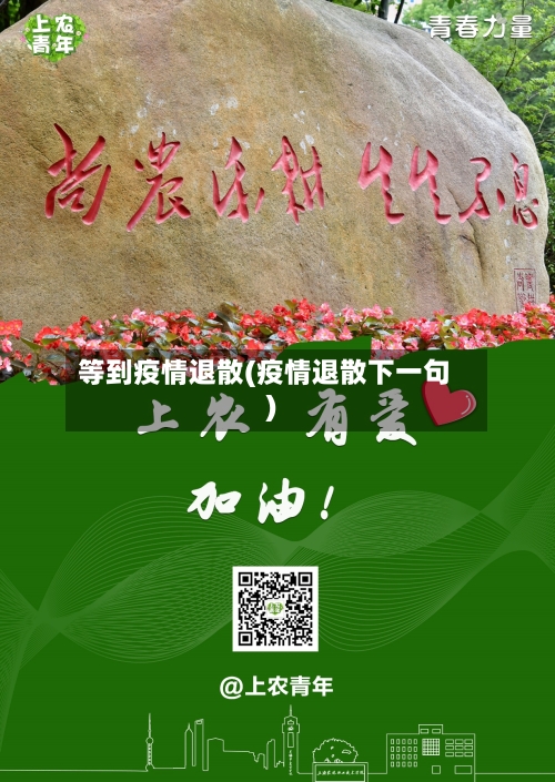 等到疫情退散(疫情退散下一句)-第2张图片