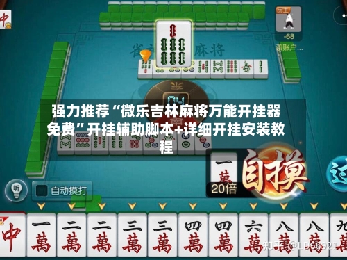 强力推荐“微乐吉林麻将万能开挂器免费”开挂辅助脚本+详细开挂安装教程-第3张图片