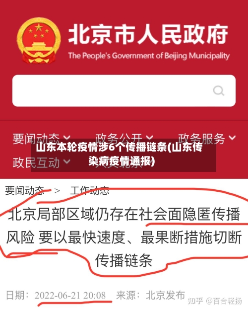山东本轮疫情涉6个传播链条(山东传染病疫情通报)-第2张图片
