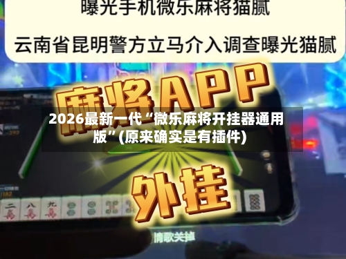 2026最新一代“微乐麻将开挂器通用版”(原来确实是有插件)