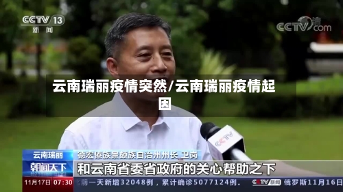 云南瑞丽疫情突然/云南瑞丽疫情起因-第3张图片