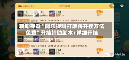 辅助神器“微乐捉鸡打麻将开挂方法免费”开挂辅助脚本+详细开挂-第2张图片