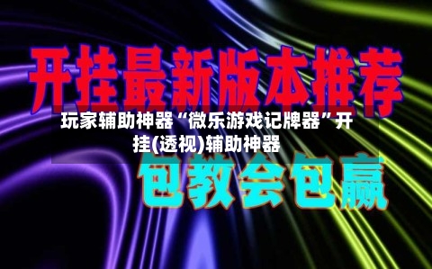 玩家辅助神器“微乐游戏记牌器	”开挂(透视)辅助神器-第3张图片