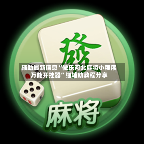 辅助最新信息“微乐河北麻将小程序万能开挂器	”细辅助教程分享-第2张图片