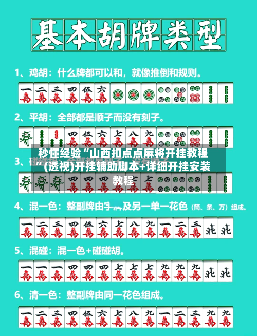秒懂经验“山西扣点点麻将开挂教程”(透视)开挂辅助脚本+详细开挂安装教程