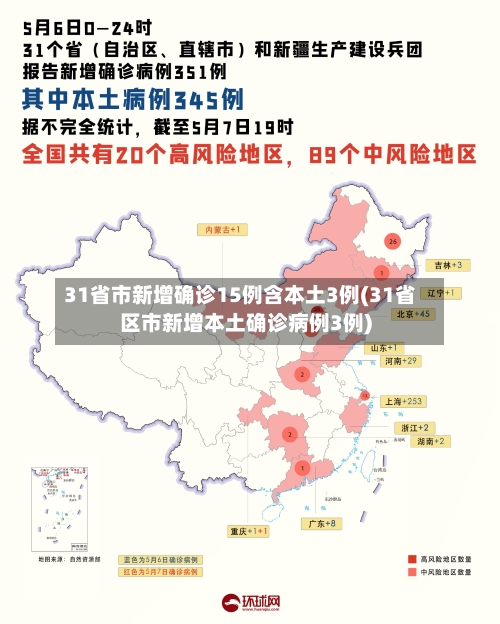 31省市新增确诊15例含本土3例(31省区市新增本土确诊病例3例)-第2张图片
