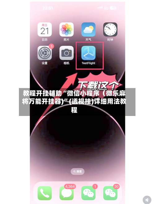教程开挂辅助“微信小程序（微乐麻将万能开挂器)”(透视挂)详细用法教程-第3张图片