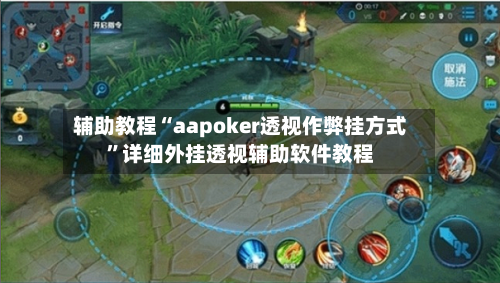辅助教程“aapoker透视作弊挂方式	”详细外挂透视辅助软件教程-第2张图片