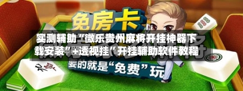 实测辅助“微乐贵州麻将开挂神器下载安装	”+透视挂”开挂辅助软件教程-第2张图片
