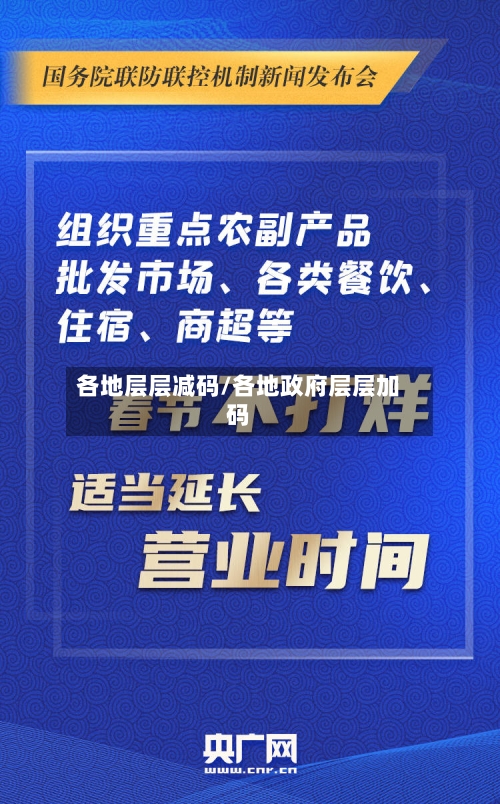 各地层层减码/各地政府层层加码