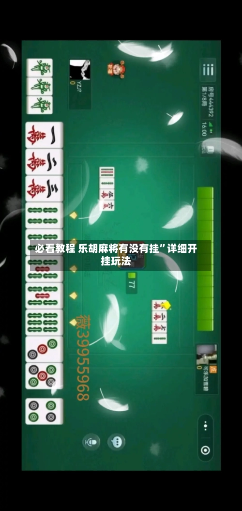 必看教程 乐胡麻将有没有挂”详细开挂玩法-第3张图片