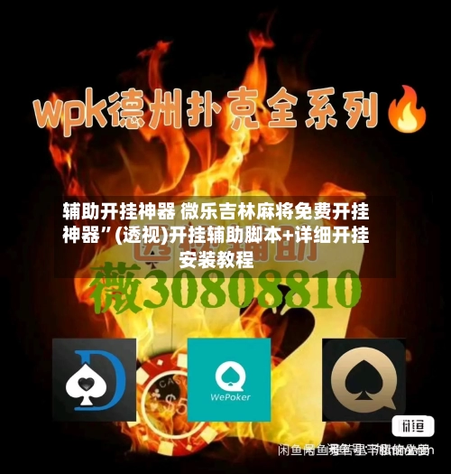 辅助开挂神器 微乐吉林麻将免费开挂神器”(透视)开挂辅助脚本+详细开挂安装教程-第2张图片