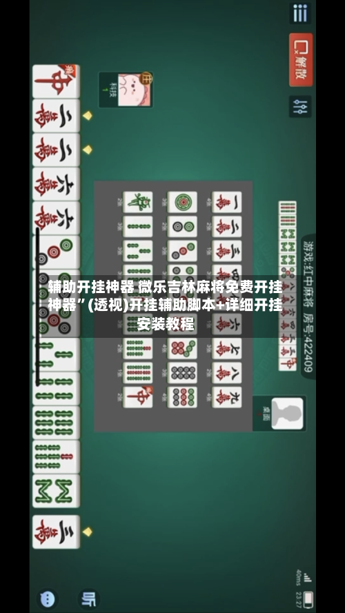 辅助开挂神器 微乐吉林麻将免费开挂神器”(透视)开挂辅助脚本+详细开挂安装教程