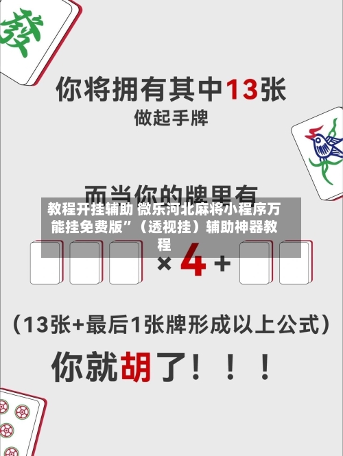 教程开挂辅助 微乐河北麻将小程序万能挂免费版	”（透视挂）辅助神器教程-第2张图片