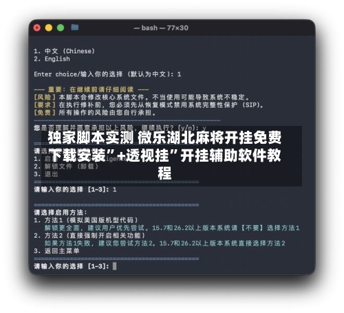 独家脚本实测 微乐湖北麻将开挂免费下载安装”+透视挂”开挂辅助软件教程-第2张图片