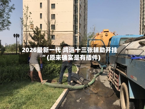 2026最新一代 鸿运十三张辅助开挂”(原来确实是有插件)-第2张图片