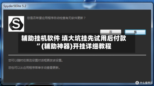 辅助挂机软件 填大坑挂先试用后付款”(辅助神器)开挂详细教程