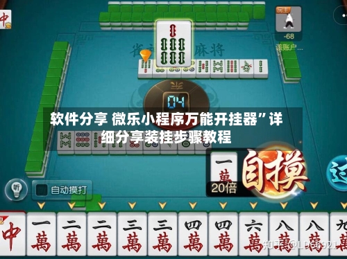 软件分享 微乐小程序万能开挂器”详细分享装挂步骤教程