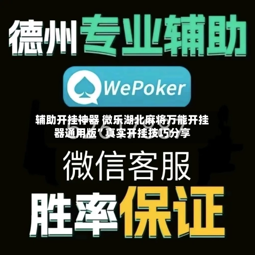 辅助开挂神器 微乐湖北麻将万能开挂器通用版”真实开挂技巧分享