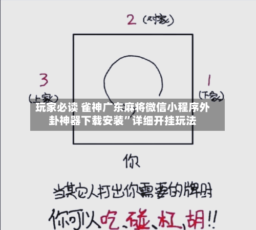 玩家必读 雀神广东麻将微信小程序外卦神器下载安装”详细开挂玩法-第3张图片