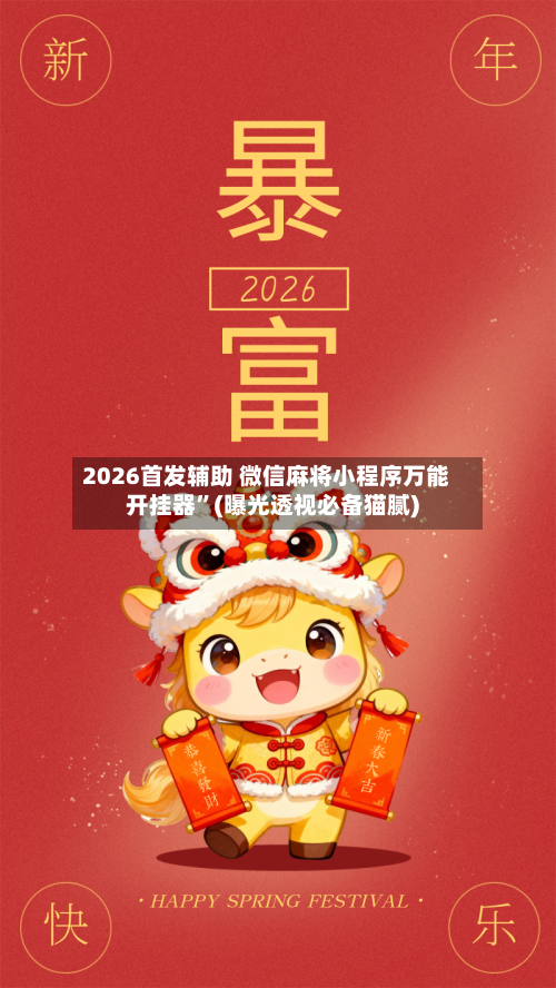 2026首发辅助 微信麻将小程序万能开挂器”(曝光透视必备猫腻)-第2张图片