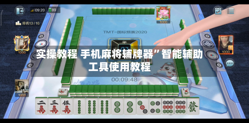 实操教程 手机麻将辅牌器”智能辅助工具使用教程-第2张图片