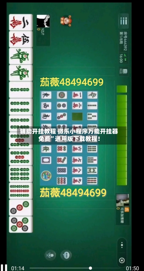 辅助开挂教程 微乐小程序万能开挂器免费”通用版下载教程！-第3张图片