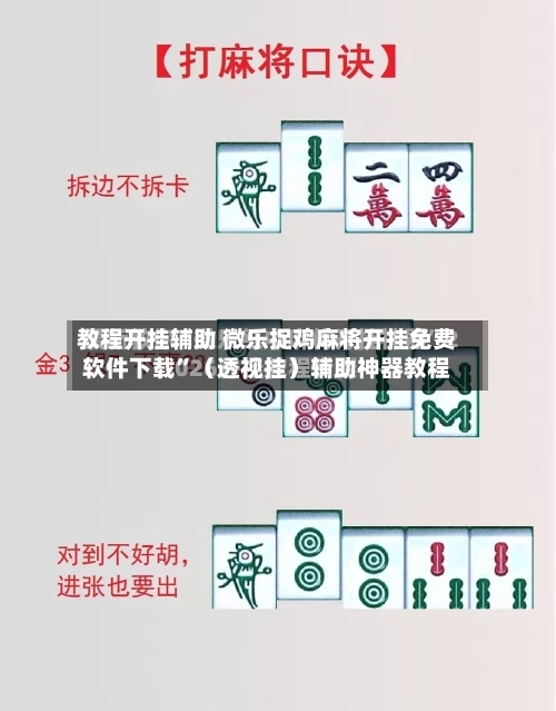 教程开挂辅助 微乐捉鸡麻将开挂免费软件下载”（透视挂）辅助神器教程-第3张图片