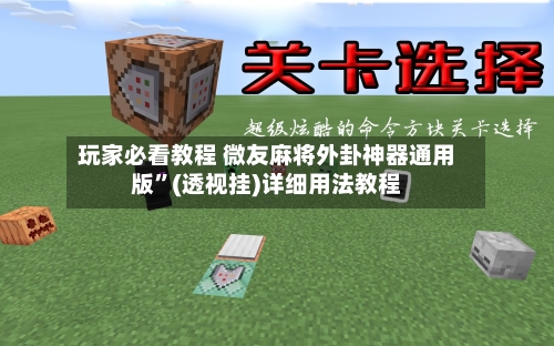 玩家必看教程 微友麻将外卦神器通用版”(透视挂)详细用法教程