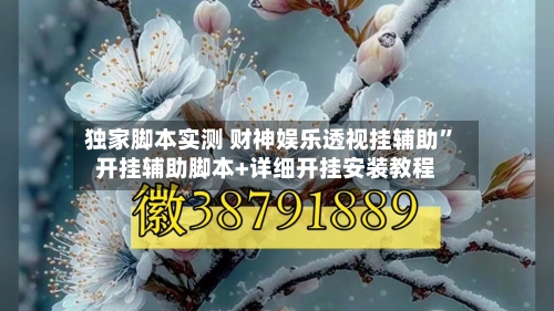 独家脚本实测 财神娱乐透视挂辅助	”开挂辅助脚本+详细开挂安装教程-第2张图片