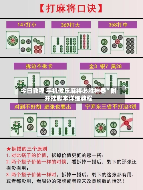 今日教程 手机微乐麻将必胜神器”附开挂脚本详细教程-第2张图片