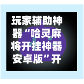 玩家辅助神器“哈灵麻将开挂神器安卓版”开挂(透视)辅助神器-第2张图片