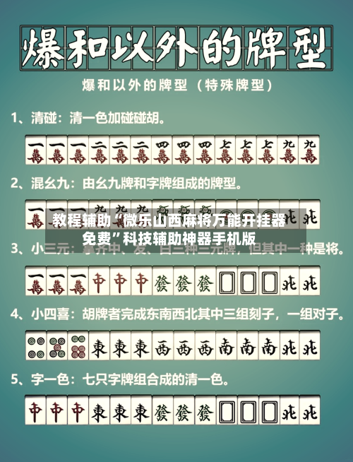 教程辅助“微乐山西麻将万能开挂器免费	”科技辅助神器手机版-第2张图片