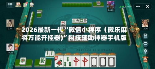 2026最新一代“微信小程序（微乐麻将万能开挂器)”科技辅助神器手机版-第3张图片