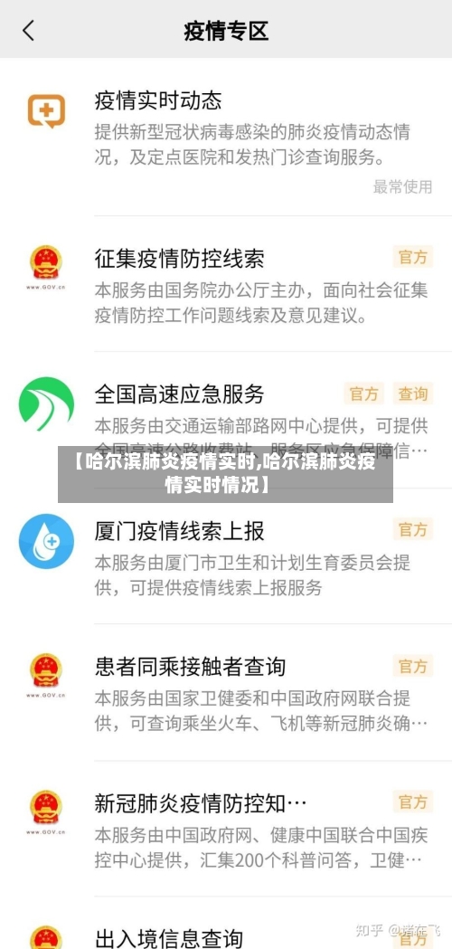 【哈尔滨肺炎疫情实时,哈尔滨肺炎疫情实时情况】