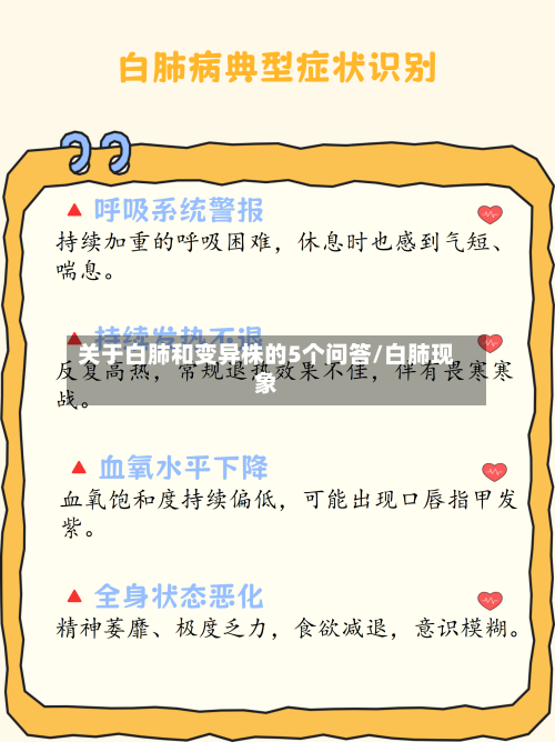 关于白肺和变异株的5个问答/白肺现象-第3张图片