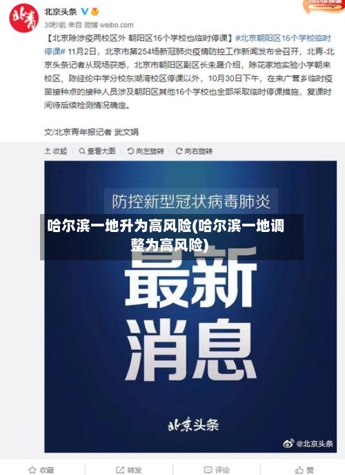 哈尔滨一地升为高风险(哈尔滨一地调整为高风险)-第3张图片