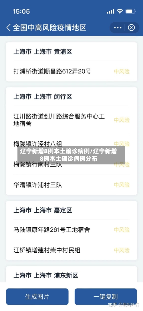 辽宁新增8例本土确诊病例/辽宁新增8例本土确诊病例分布