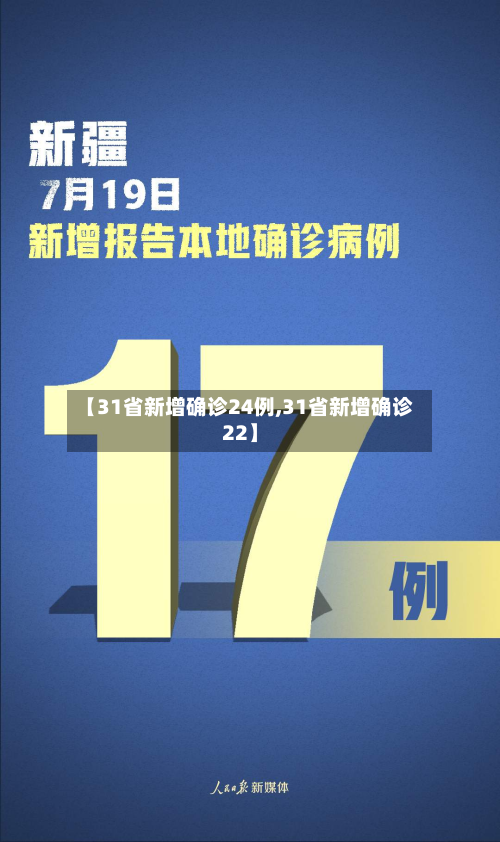 【31省新增确诊24例,31省新增确诊22】