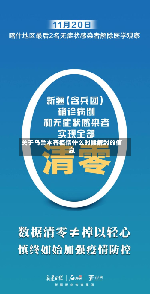关于乌鲁木齐疫情什么时候解封的信息-第2张图片