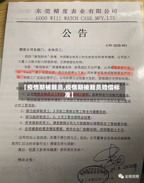【疫情期被裁员,疫情期被裁员赔偿标准】-第2张图片