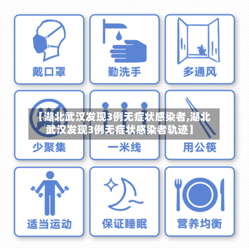 【湖北武汉发现3例无症状感染者,湖北武汉发现3例无症状感染者轨迹】-第3张图片