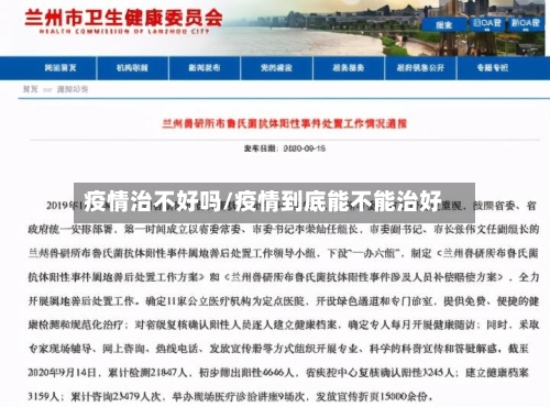疫情治不好吗/疫情到底能不能治好-第2张图片