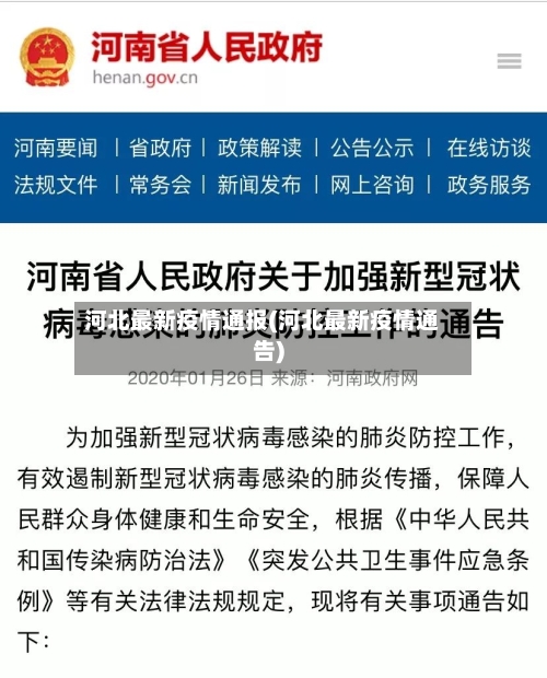 河北最新疫情通报(河北最新疫情通告)-第2张图片