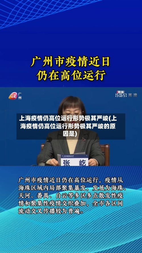 上海疫情仍高位运行形势极其严峻(上海疫情仍高位运行形势极其严峻的原因是)