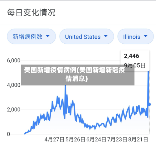 美国新增疫情病例(美国新增新冠疫情消息)