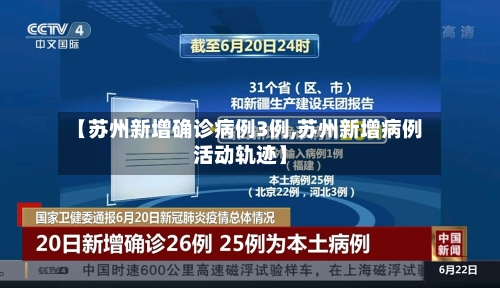 【苏州新增确诊病例3例,苏州新增病例活动轨迹】