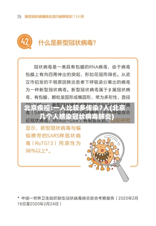 北京疾控:一人比较多传染7人(北京几个人感染冠状病毒肺炎)